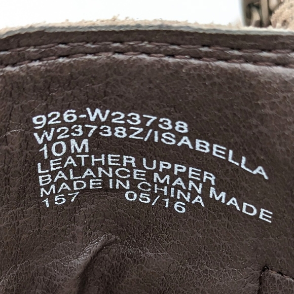 White Mountain Suede Ankle Wedge Boots Taupe Tan, Women's Size 10 - Picture 6 of 6